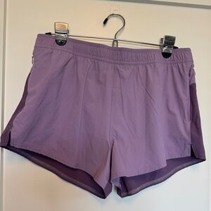 Fair Harbor Women's Lavender Athletic Shorts